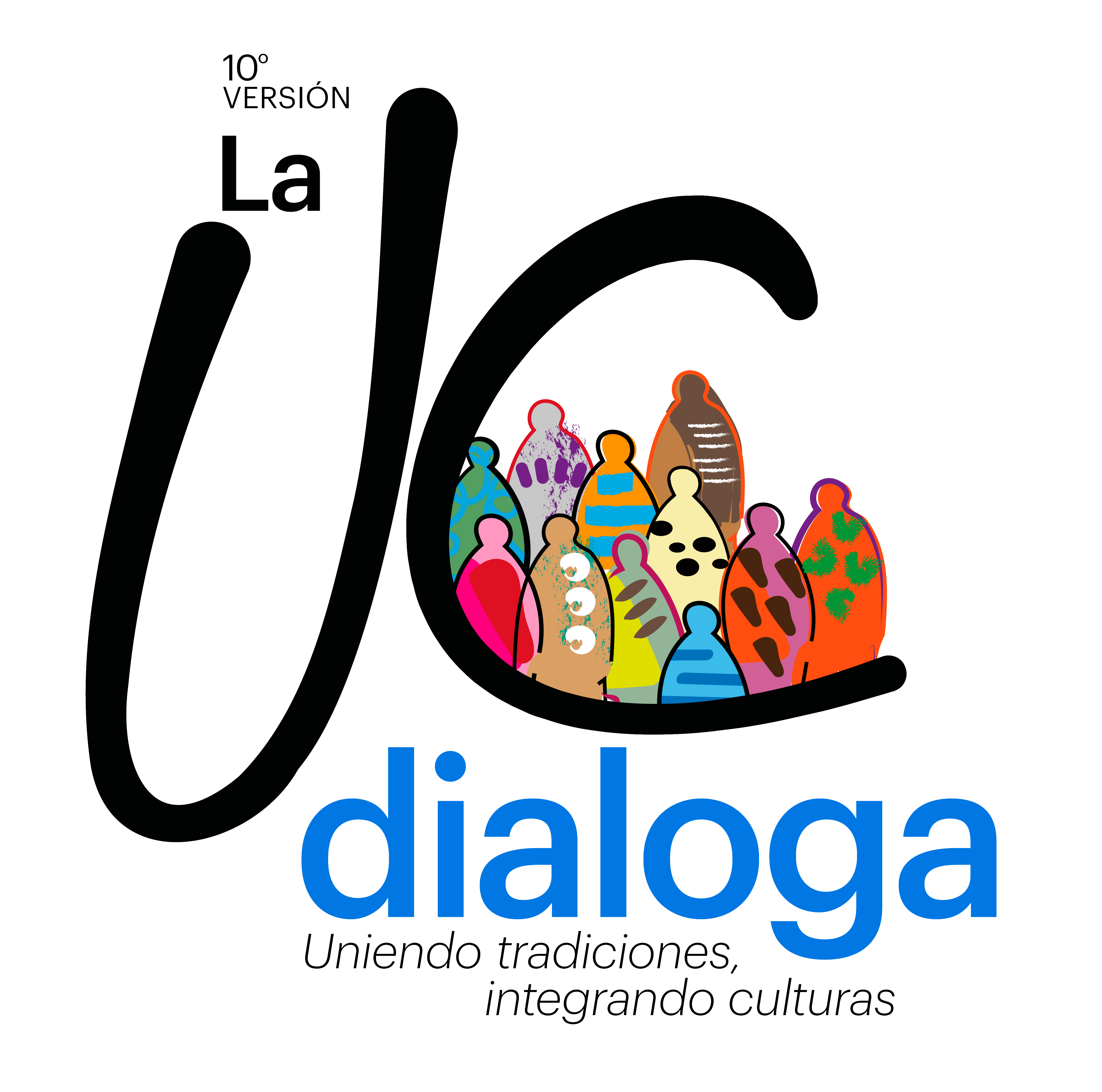 Logo de la décima versión de La UC Dialoga